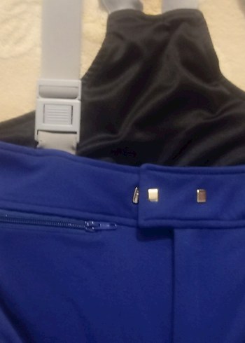 Mavi Erkek Kayak Pantolonu Velcro Detaylı - Görsel 4