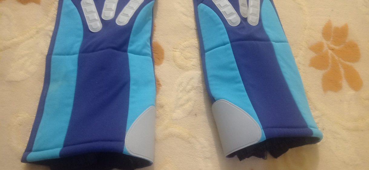 Mavi Erkek Kayak Pantolonu Velcro Detaylı - Görsel 3