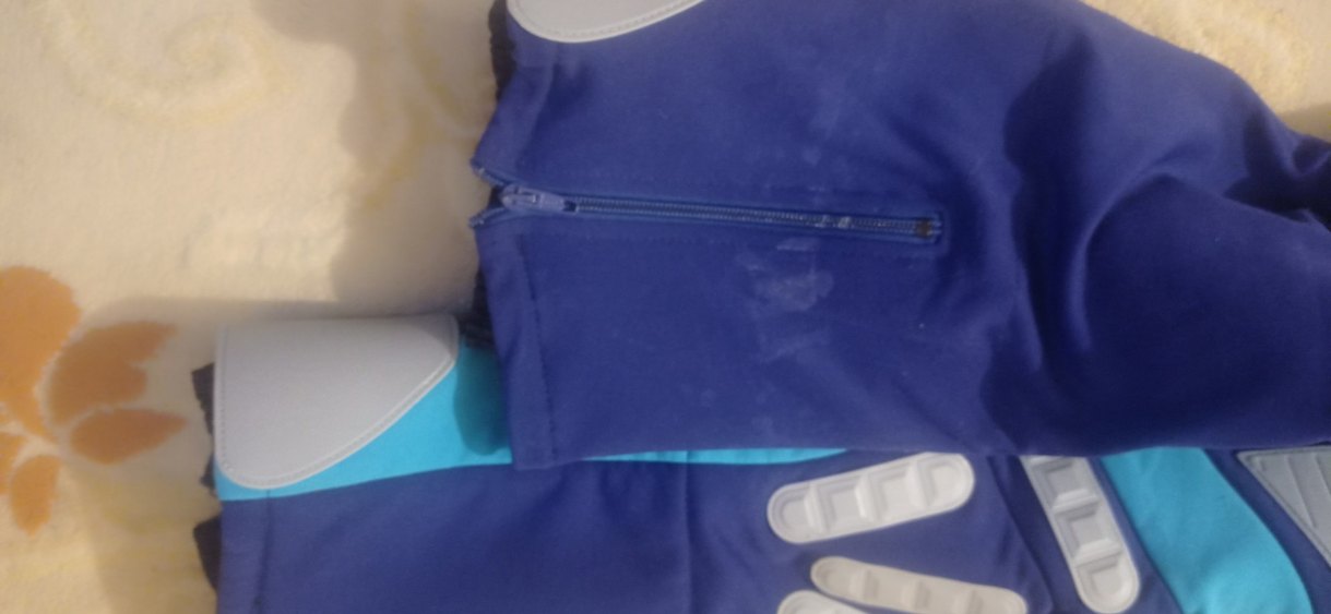 Mavi Erkek Kayak Pantolonu Velcro Detaylı - Görsel 5