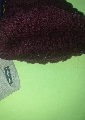 Kadın Çok Renkli Örgü Bere - Görsel 7