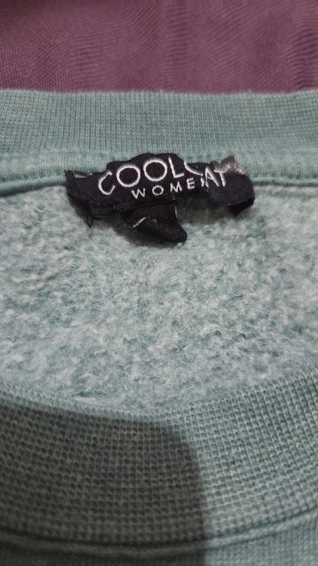 Gri Kadın Rahat Kesim Sweatshirt - Görsel 2