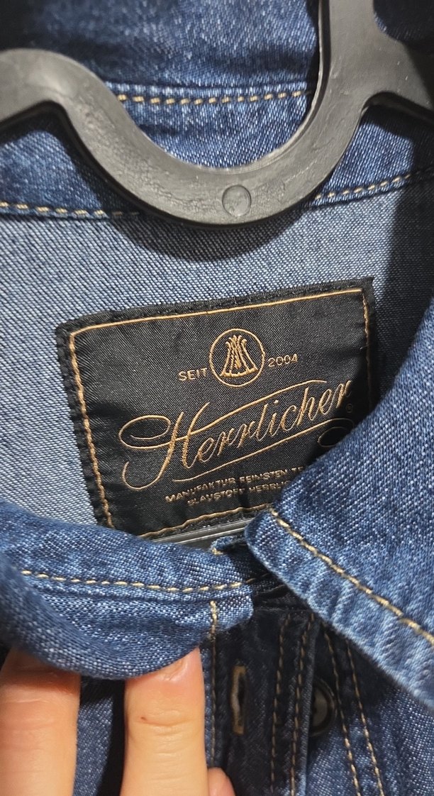 Kadın Mavi Denim Gömlek Ceket - Görsel 2