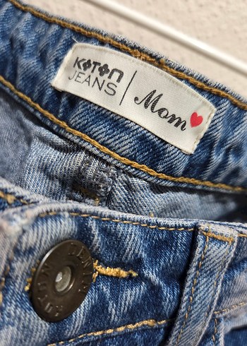 Koton kadın bol kesim Jean kot - Görsel 2