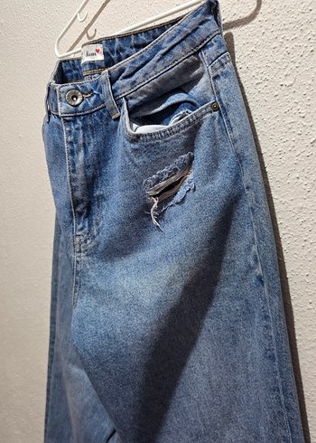 Koton kadın bol kesim Jean kot - Görsel 3