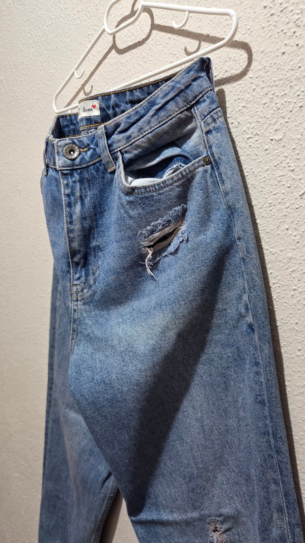 Koton kadın bol kesim Jean kot - Görsel 3