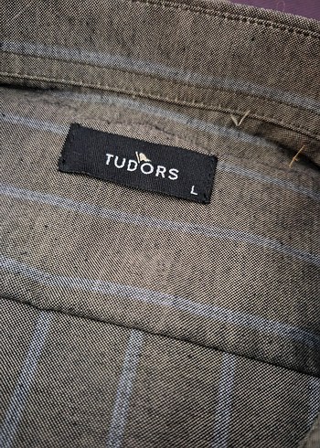 Erkek Kahverengi Keten Kısa Kollu Gömlek - Görsel 3