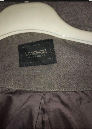 Lcwaikiki Çift Düğmeli Gri Kaban - Görsel 2