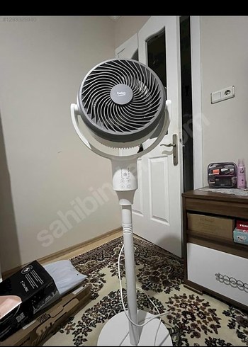 Beko Gri-Beyaz Masaüstü Vantilatör - Görsel 2