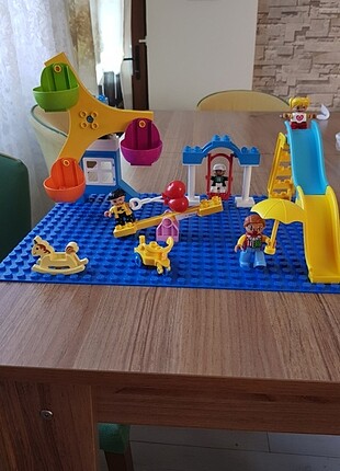 Lego duplo uyumlu buyuk park seti