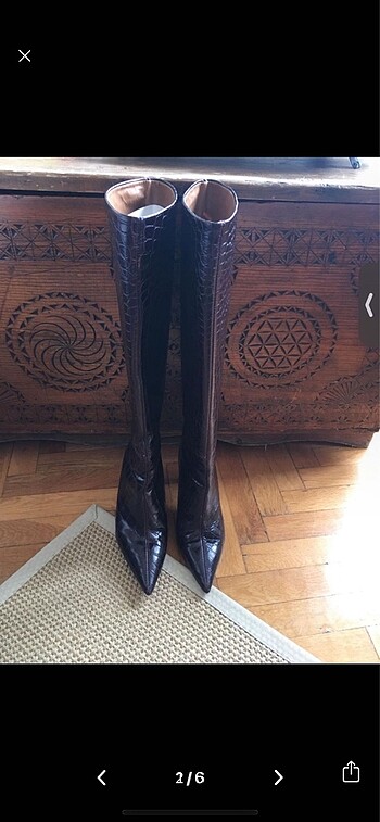 Zara bordo çizme