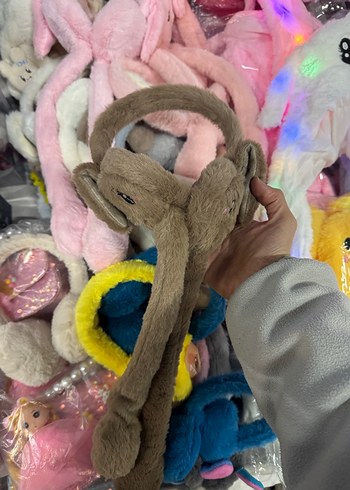 Renkli Kürklü Çocuk Saç Bandı - Görsel 2