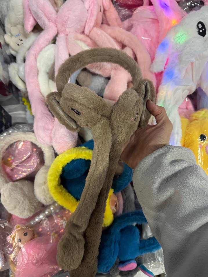 Renkli Kürklü Çocuk Saç Bandı - Görsel 2