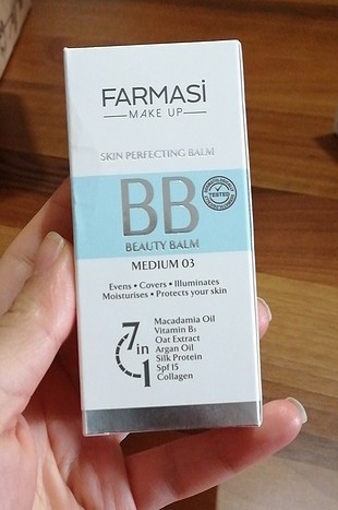 farmasi bb krem medium 3 numara 