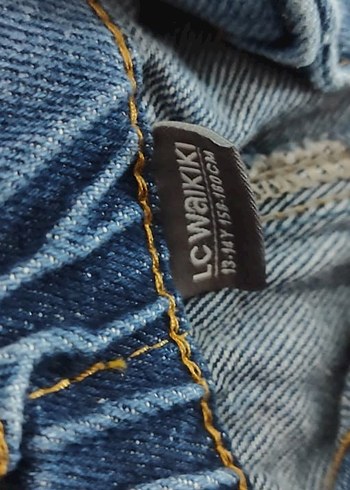 Gri Rahat Kesim 13-14 Yaş Midi Kadın Kot Pantolon - Görsel 3