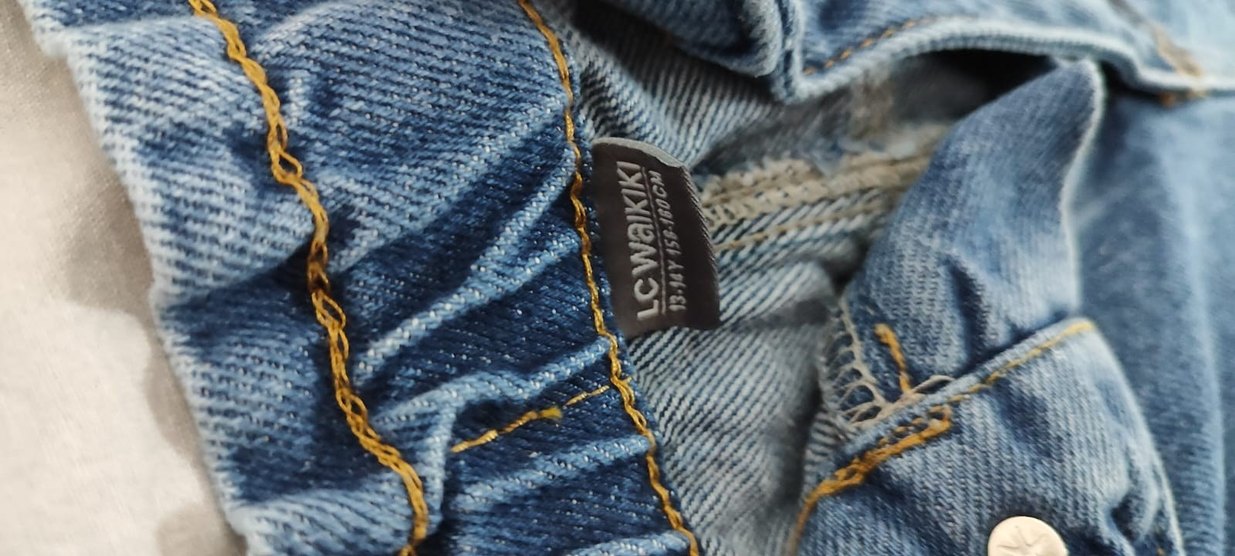 Gri Rahat Kesim 13-14 Yaş Midi Kadın Kot Pantolon - Görsel 3