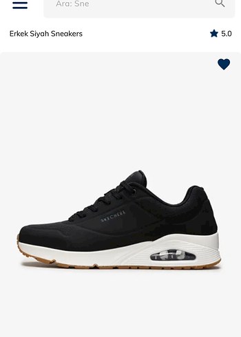 Skechers Siyah Erkek Sneaker
