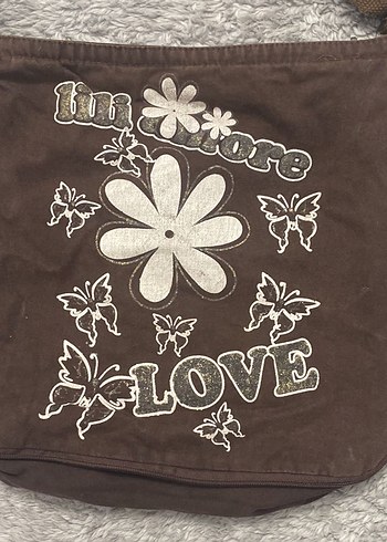 Kahverengi vintage kol çantası - Görsel 2