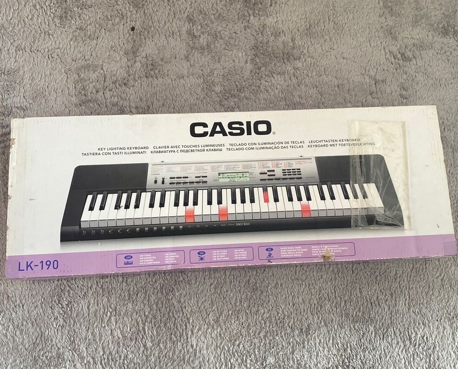 Casio LK 190 Org Işıklı takip sistemli - Görsel 2