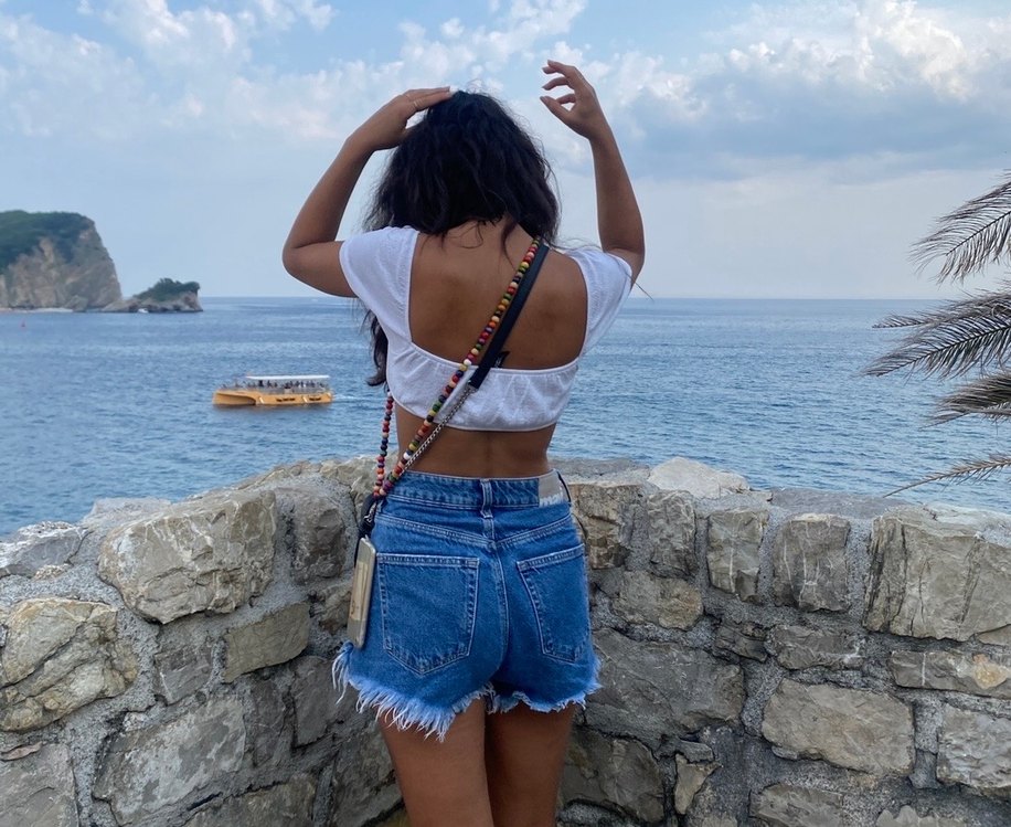 Mavi Jeans Kadın Bağcıklı Mini Denim Şort - Görsel 5