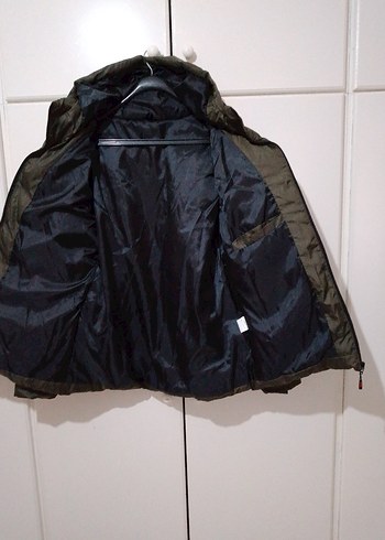 YESİL  Kapüşonlu Erkek Mont - Görsel 3