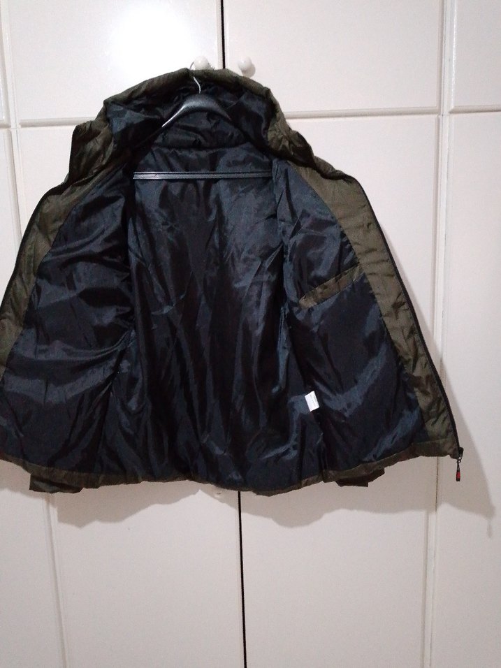 YESİL  Kapüşonlu Erkek Mont - Görsel 3