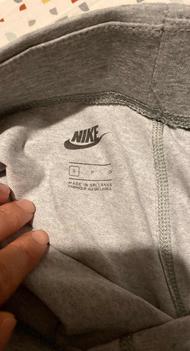 Gri Pamuklu Tayt - Görsel 3