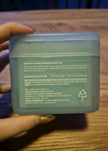 Mediheal Madecassoside Blemish Pad - Görsel 2