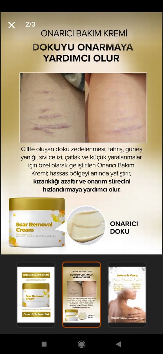 onarıcı Krem - Görsel 3