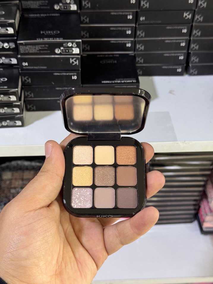 KIKO 01 Glamour Çoklu Bitişli Far Paleti - Görsel 2