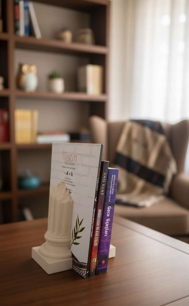 Üniversite Kitapları ve Kitap Tutucu - Görsel 2
