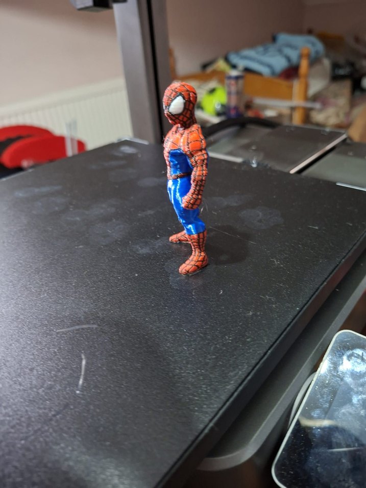 Renkli Örümcek Adam Figürü - Görsel 3