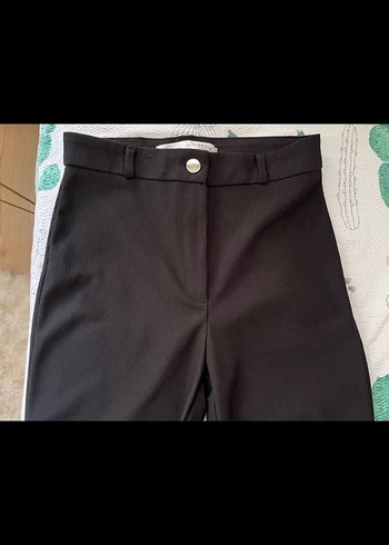 İspanyol Paça Kadın Kumaş Pantolon - Görsel 2