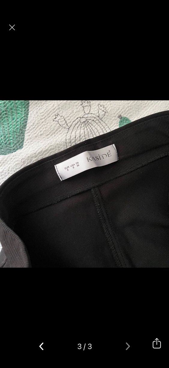 İspanyol Paça Kadın Kumaş Pantolon - Görsel 3