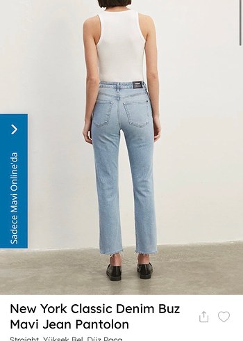 Mavi Kadın Denim Pantolon - Görsel 2