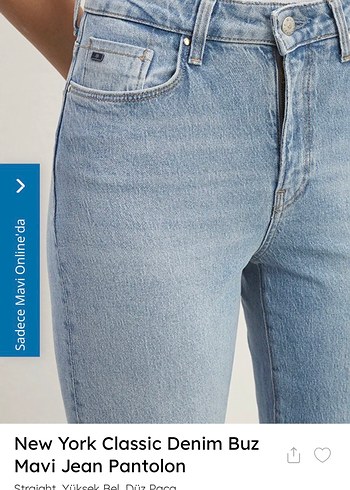 Mavi Kadın Denim Pantolon - Görsel 3