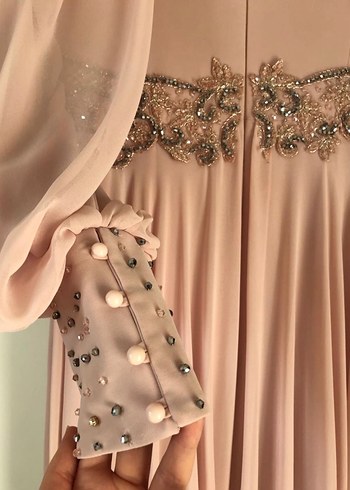 Armine Tesettür Abiye Elbise - Görsel 7