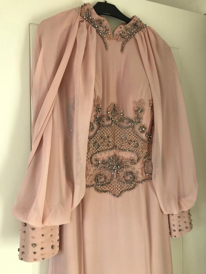 Armine Tesettür Abiye Elbise - Görsel 5