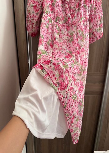 Pembe Kadın Elbise - Görsel 4