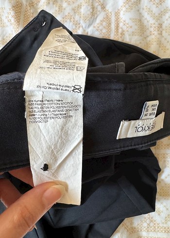 İpekyol Kadın Siyah Kumaş Pantolon - Görsel 4