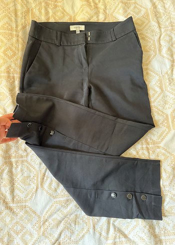 İpekyol Kadın Siyah Kumaş Pantolon - Görsel 3