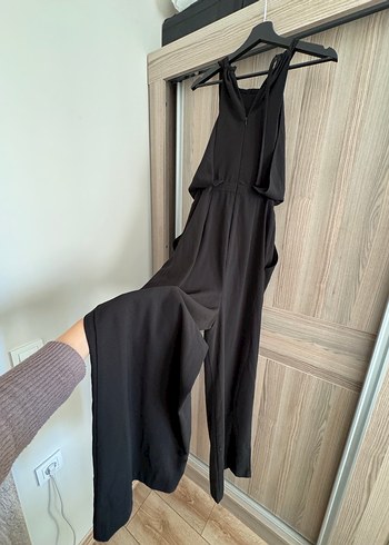 Mango Siyah Bol Paça Tulum - Görsel 2