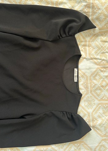 Pull&Bear Siyah Kadın Bluz - Görsel 4