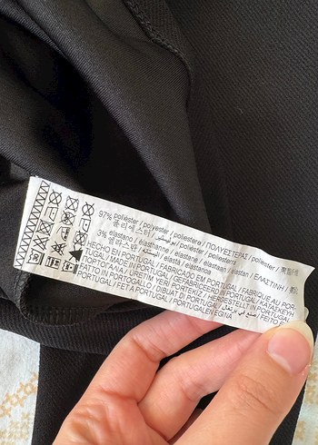 Pull&Bear Siyah Kadın Bluz - Görsel 3