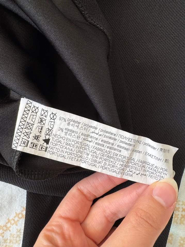 Pull&Bear Siyah Kadın Bluz - Görsel 3