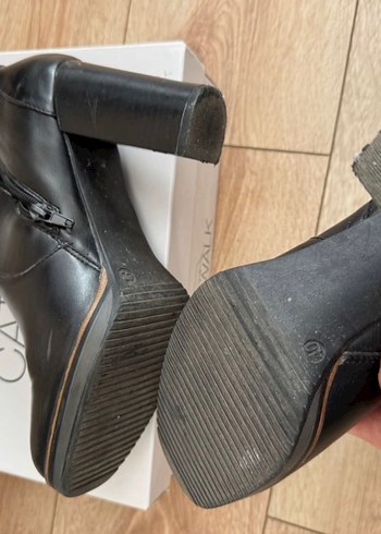 Catwalk Kalın Topuklu Kadın Bot - Görsel 4