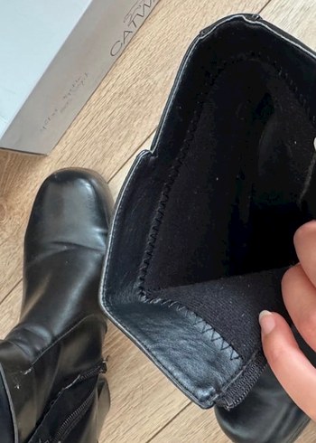 Catwalk Kalın Topuklu Kadın Bot - Görsel 5