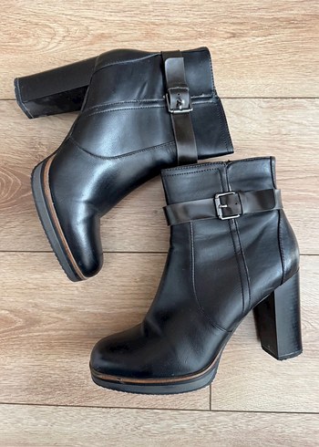 Catwalk Kalın Topuklu Kadın Bot - Görsel 2