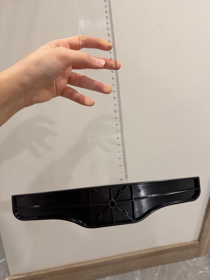 Şeffaf Plastik T Cetveli 75 cm - Görsel 4