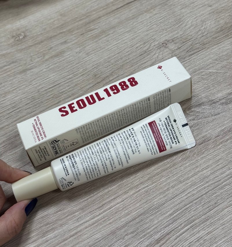 K-SECRET SEOUL1988 Eye Cream Retinal Lipsome 4% + Fermented Bean - Görsel 3