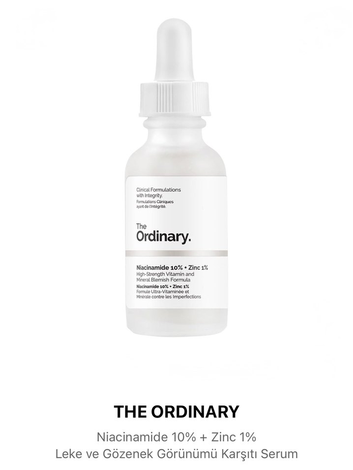 The Ordinary Niacinamide Serum 30 ml - Görsel 2